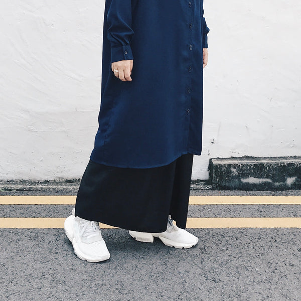 Oversized Tunic : Navy
