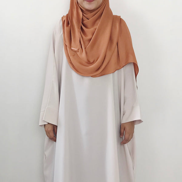 Textured Satin : Ginger