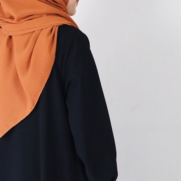 Textured Chiffon : Ginger