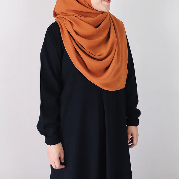 Textured Chiffon : Ginger