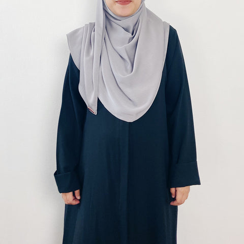 Textured Satin : Grey