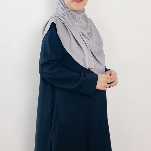 Textured Satin : Grey