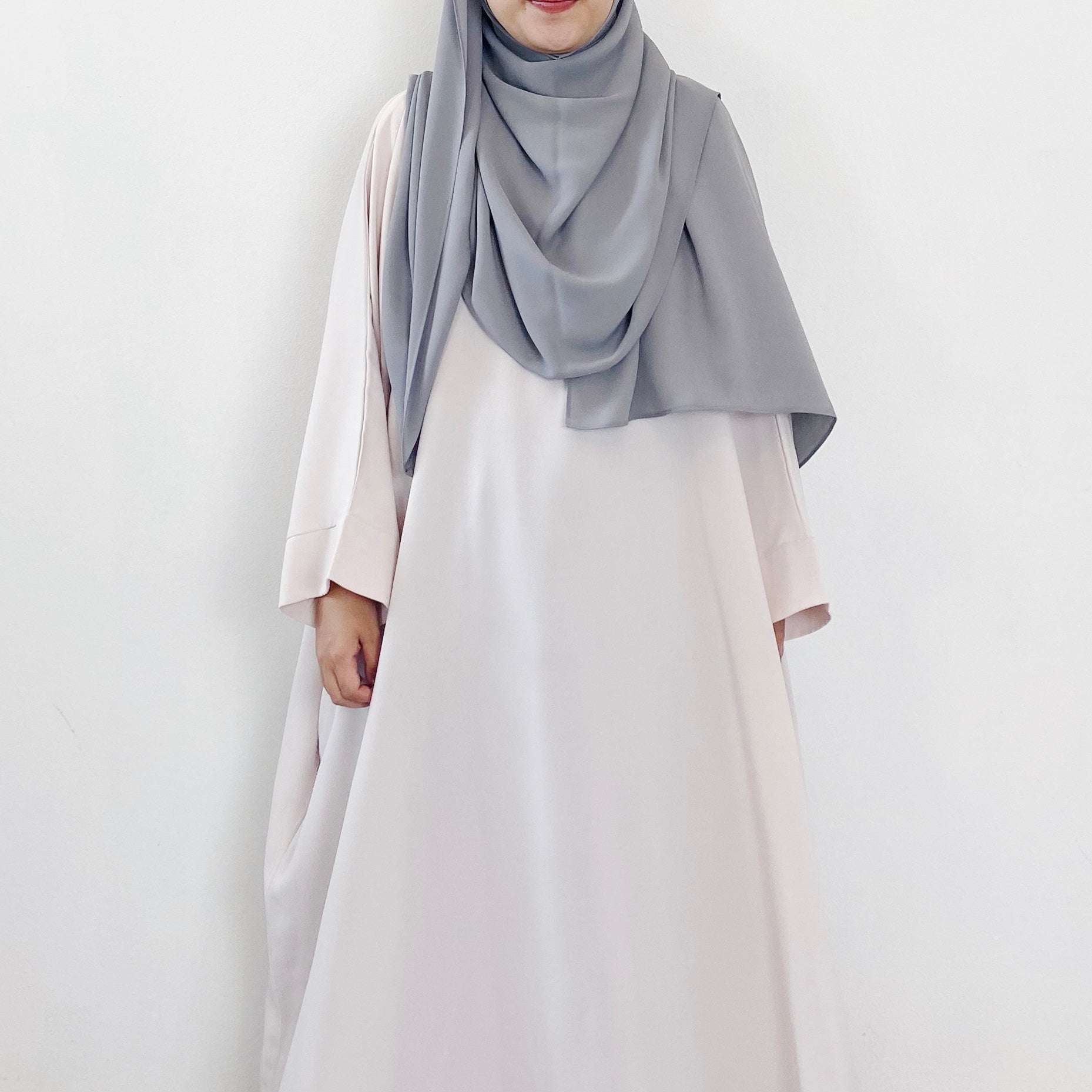 AS/IS - Premium Chiffon : Grey