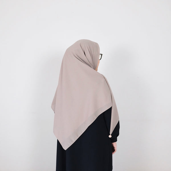 [Scarf 50"] Basic Georgette : Hazel