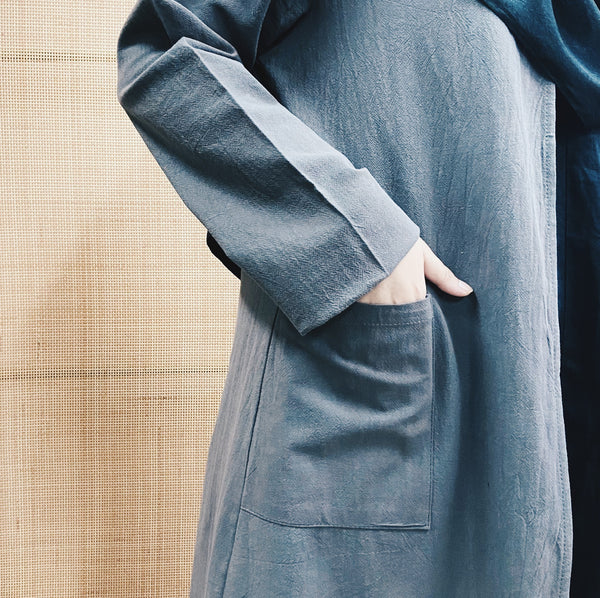 Long Cardigan : Dark Grey