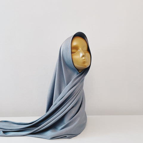 Lined Satin : Silver