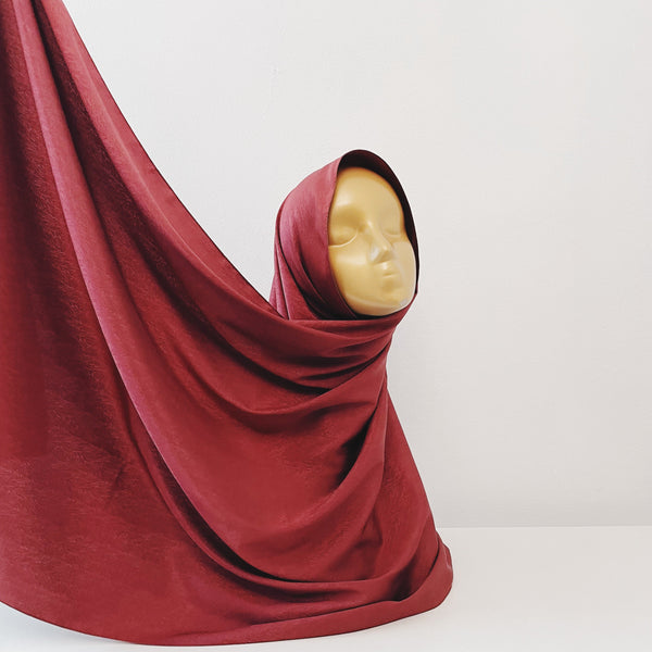 AS/IS - Lined Satin : Cranberry