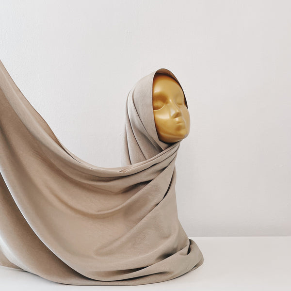 AS/IS - Lined Satin : Wheat