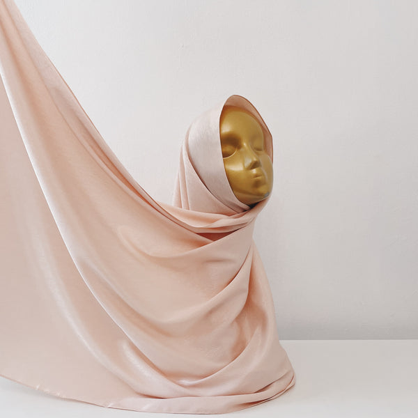 Lined Satin : Blush