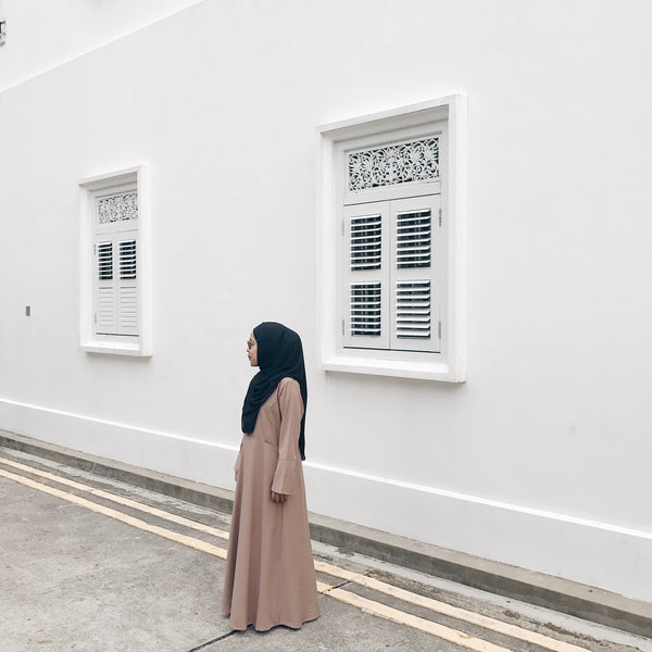 Cotton Flare Dress - Toffee