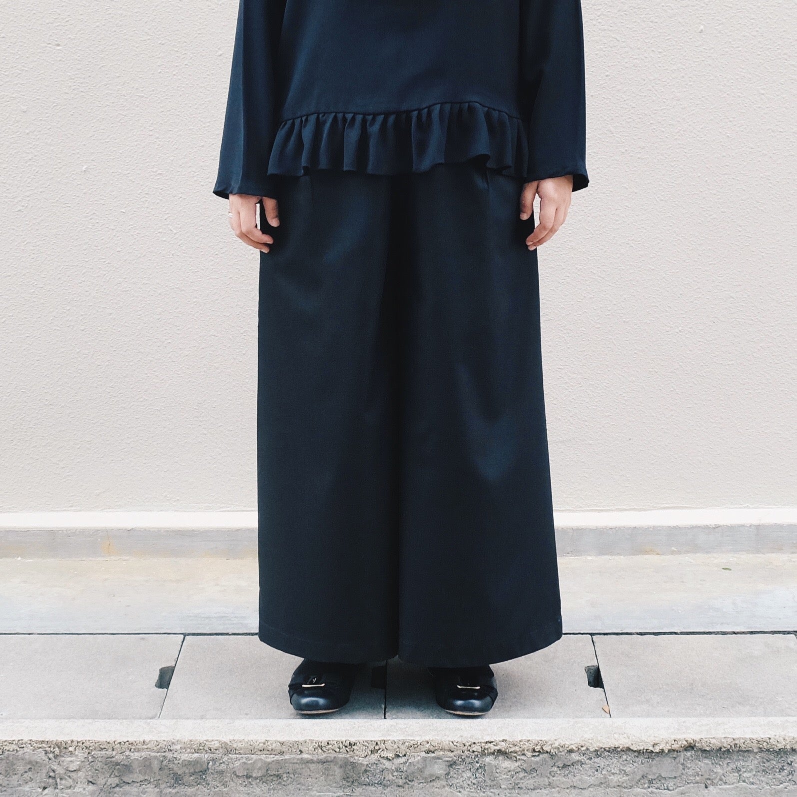 Everyday Cotton Pants : Black