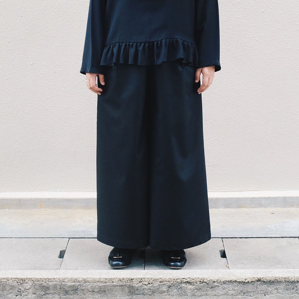 Everyday Cotton Pants : Black