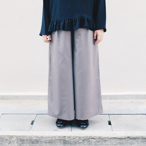 Everyday Cotton Pants : Grey