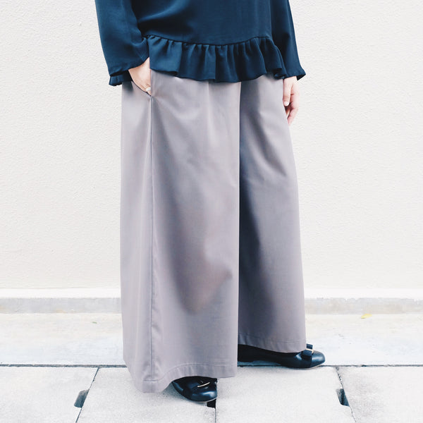 Everyday Cotton Pants : Grey