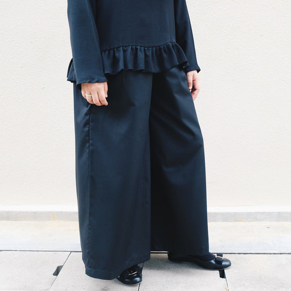 Everyday Cotton Pants : Black