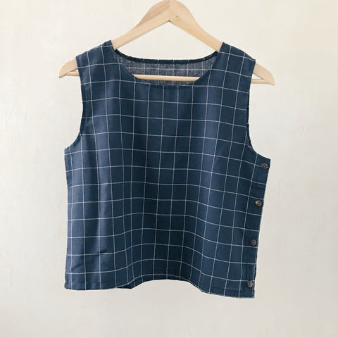 Cotton Linen Top : D