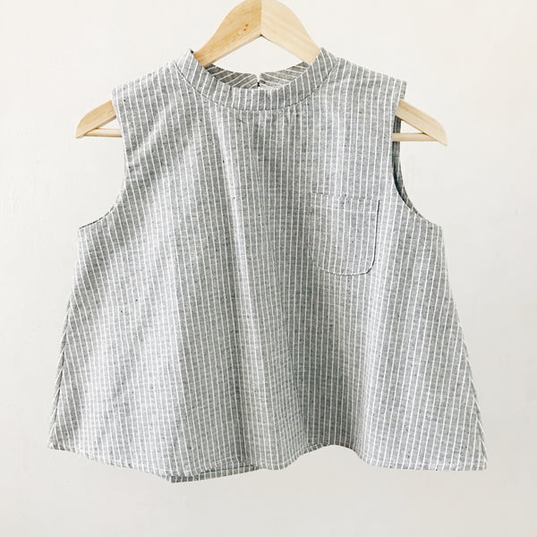 Cotton Linen Top : B