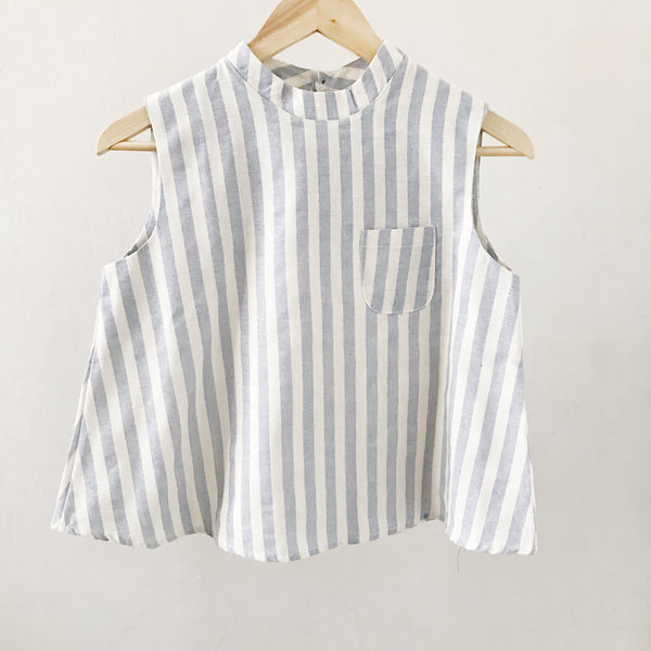 Cotton Linen Top : A