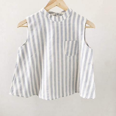 Cotton Linen Top : A