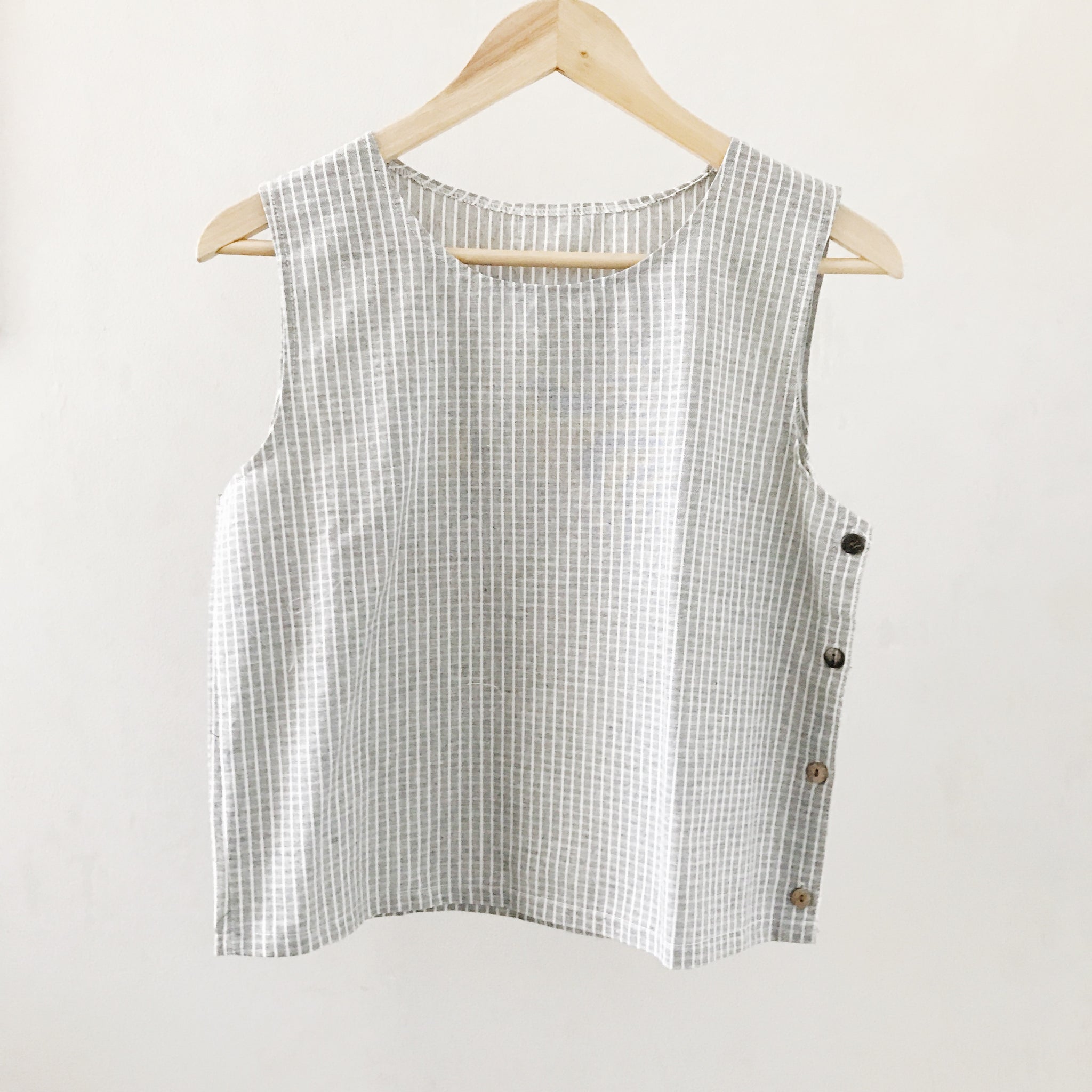 Cotton Linen Top : E