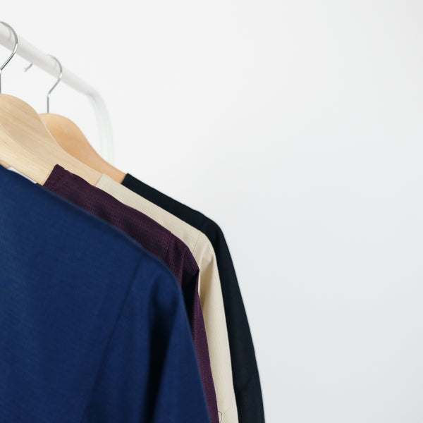 Stipple Kaftan : Navy