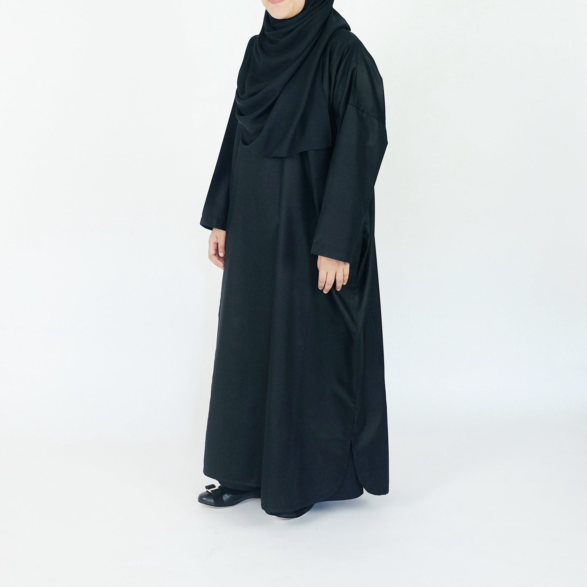 Stipple Kaftan : Black