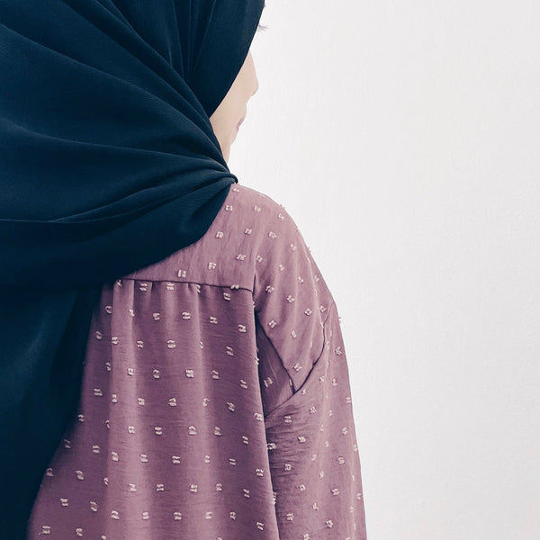 The Dotted Dress : Rose Mauve