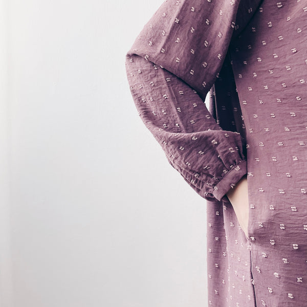 The Dotted Dress : Rose Mauve