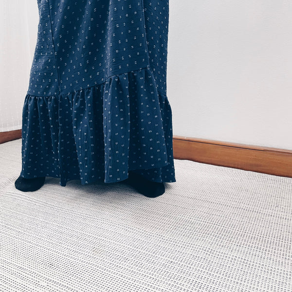The Dotted Dress : Navy