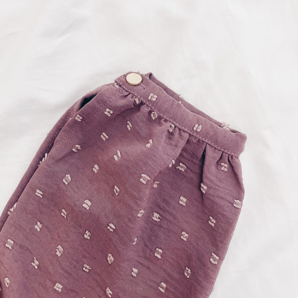 The Dotted Dress : Rose Mauve