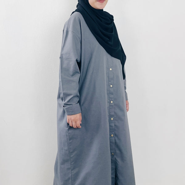 Cotton Tunic : Grey