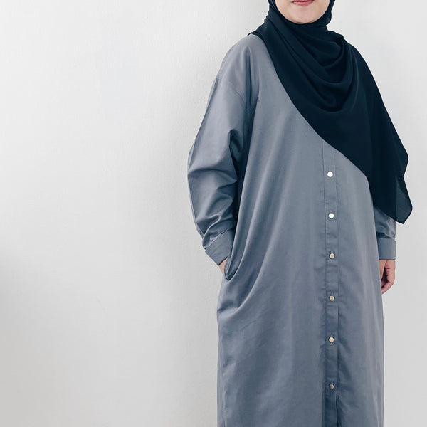 Cotton Tunic : Grey