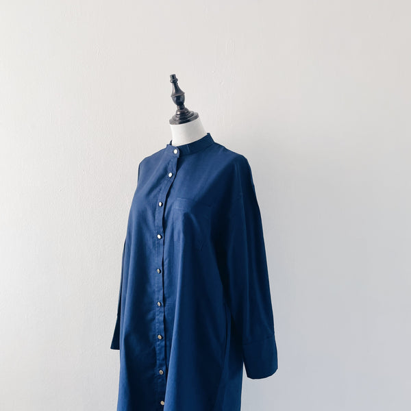 Cotton Tunic : Navy