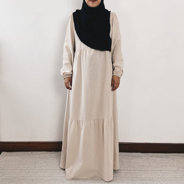 Tier Dress : Sand
