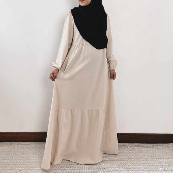 Tier Dress : Sand