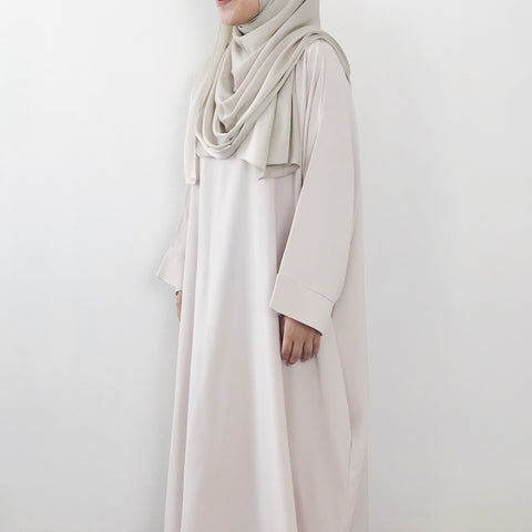 Textured Satin : Champagne