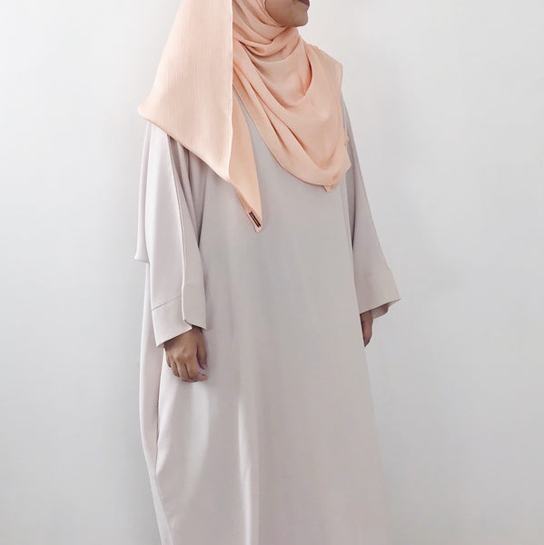 Textured Satin : Peach