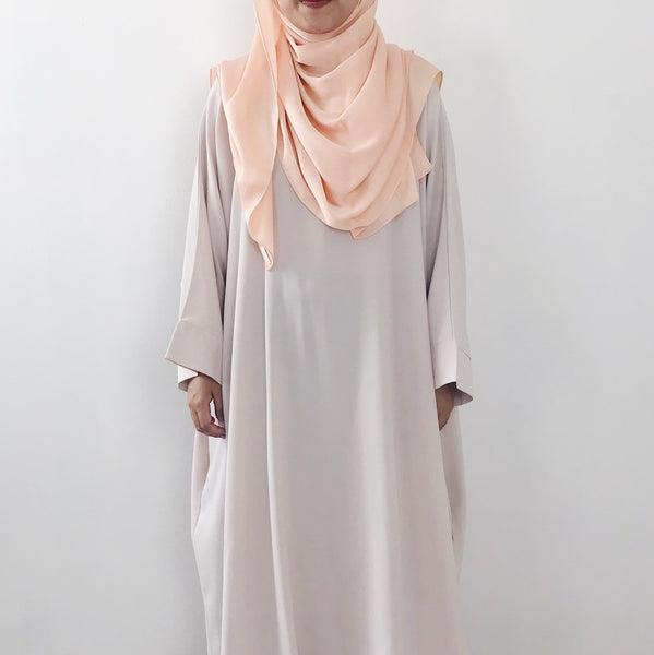 Textured Satin : Peach