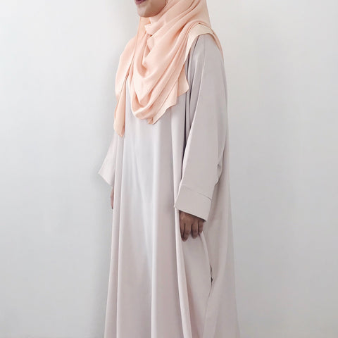 Textured Satin : Peach