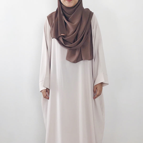 Textured Satin : Brown