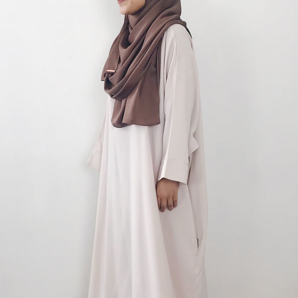 Textured Satin : Brown