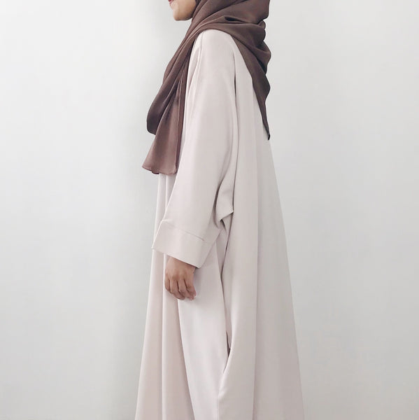 Textured Satin : Brown