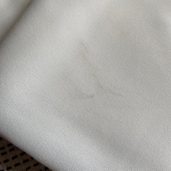 AS/IS - Korean Chiffon : White