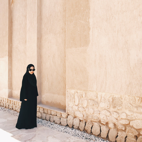 Capsule Collection : Beads & Pleats Abaya