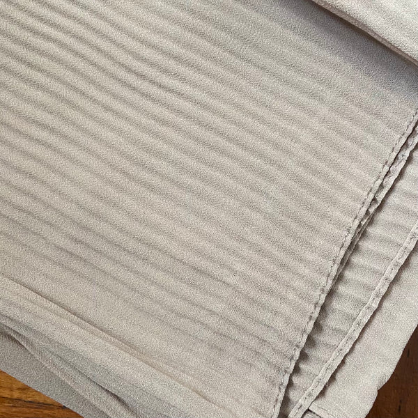 AS/IS - Pleats : Nude