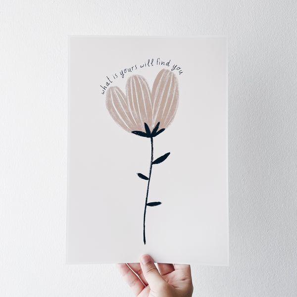 Prints : The Faith Series (Flower)