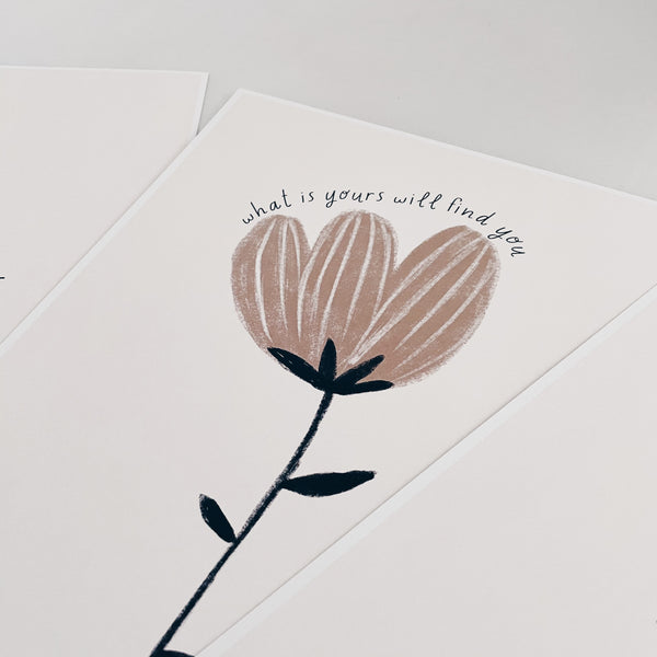 Prints : The Faith Series (Flower)