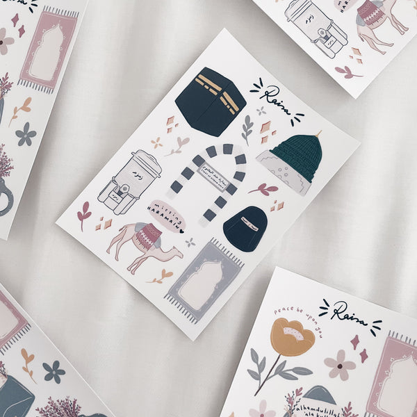 A6 Sticker Sheet : Missing Haramain