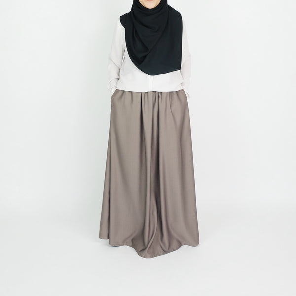 Flare Skirt in Moss : LAST PIECE (XXL)