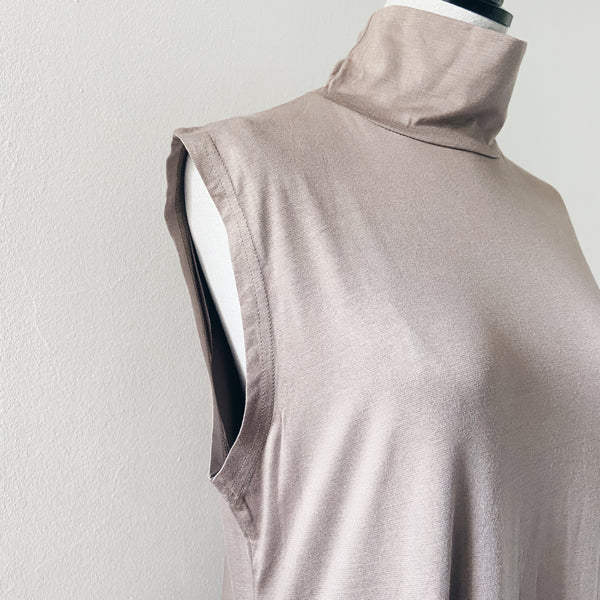 Essentials : Inner Dress in Tan